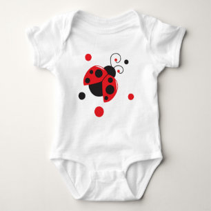 Body Para Bebé Pequeño bebé de señora Ladybug