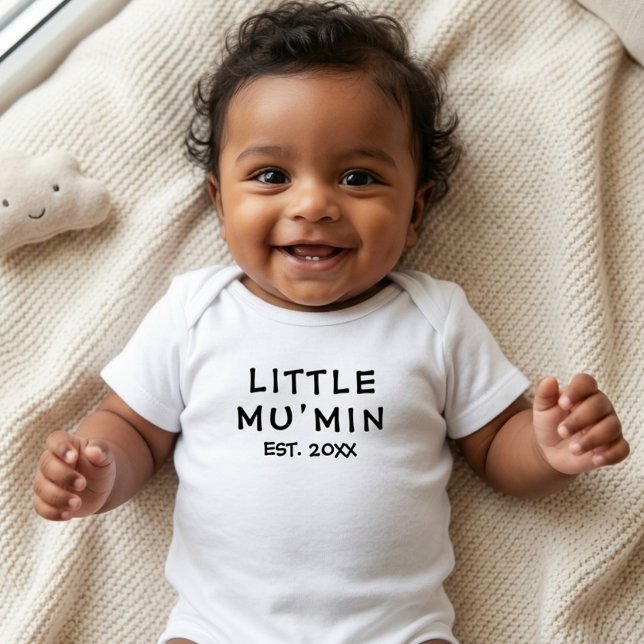 Body Para Bebé Pequeño bebé musulmán Mumin (Subido por el creador)