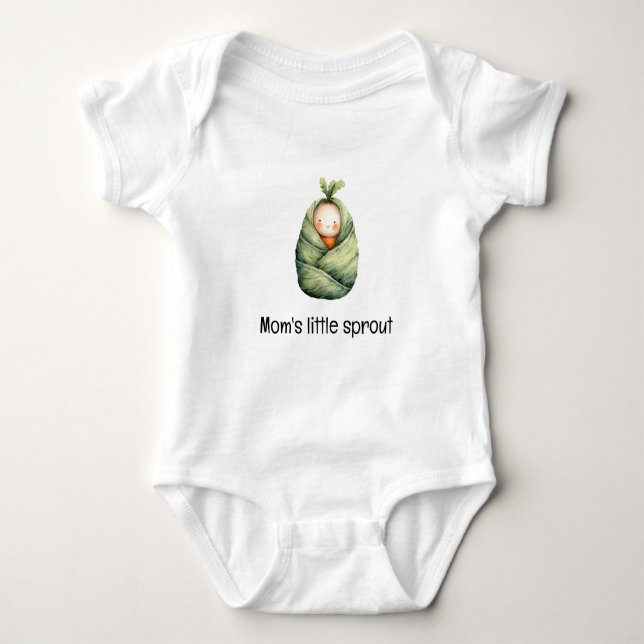 Body Para Bebé Pequeño Brote (Anverso)