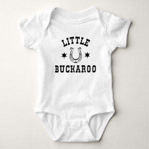 Body Para Bebé Pequeño Buckaroo Tema Vaquero Rodeo Occidental