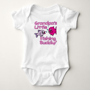 BODY PARA BEBÉ ¡PEQUEÑO BUDDY DE PESCA DE GRANDPA!