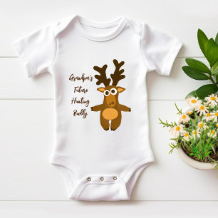 Body Para Bebé Pequeño ciervo marrón