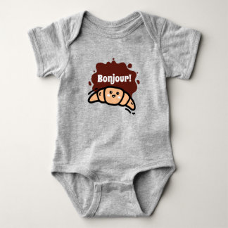 Body Para Bebé Pequeño croissant