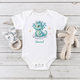 Body Para Bebé Pequeño Dragón Adorable