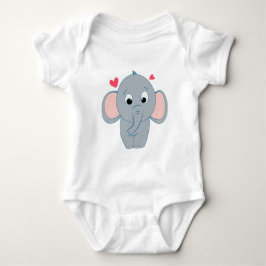 Body Para Bebé Pequeño elefante