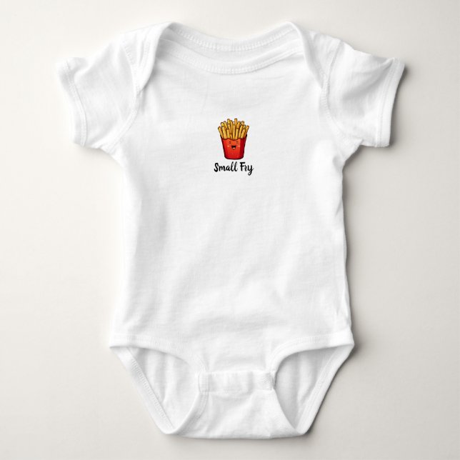 Body Para Bebé Pequeño Fry Baby Bodysuit (Anverso)