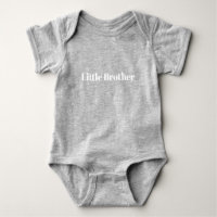 Pequeño Hermano blanco nombre de texto personaliza