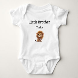 Body Para Bebé Pequeño Hermano Leon T-Shirt