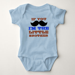 Body Para Bebé Pequeño hermano onsie