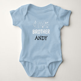 Body Para Bebé Pequeño Hermano personalizable Nombra bebé niño