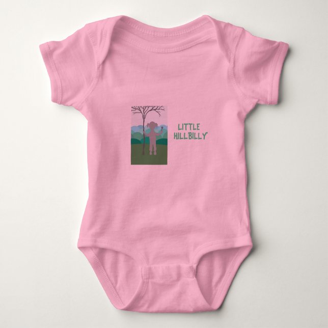 Body Para Bebé Pequeño Hillbilly (Anverso)