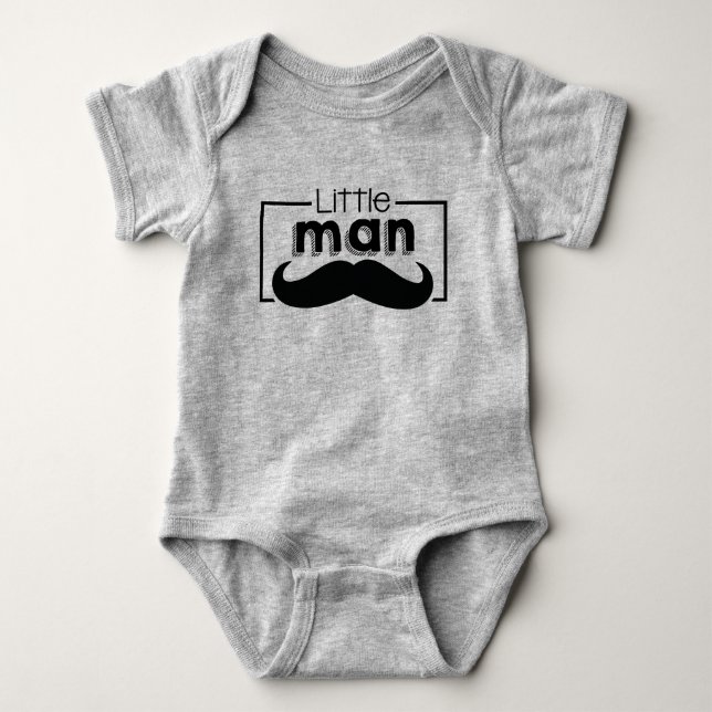 Body Para Bebé Pequeño hombre - Onsie (Anverso)