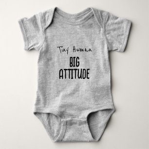 Body Para Bebé Pequeño Humano, Gran Actitud