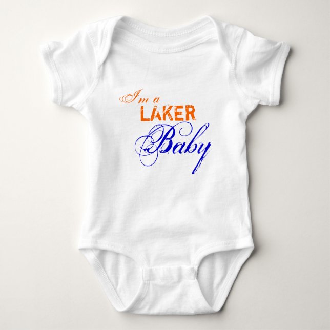 Body Para Bebé Pequeño Laker (Anverso)