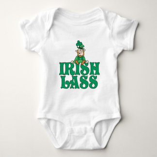 Body Para Bebé Pequeño Leprechaun de la muchacha irlandesa