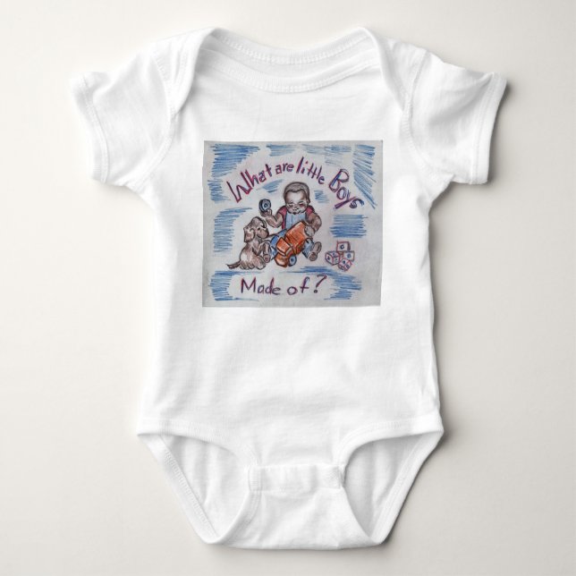 Body Para Bebé Pequeño mecánico (Anverso)