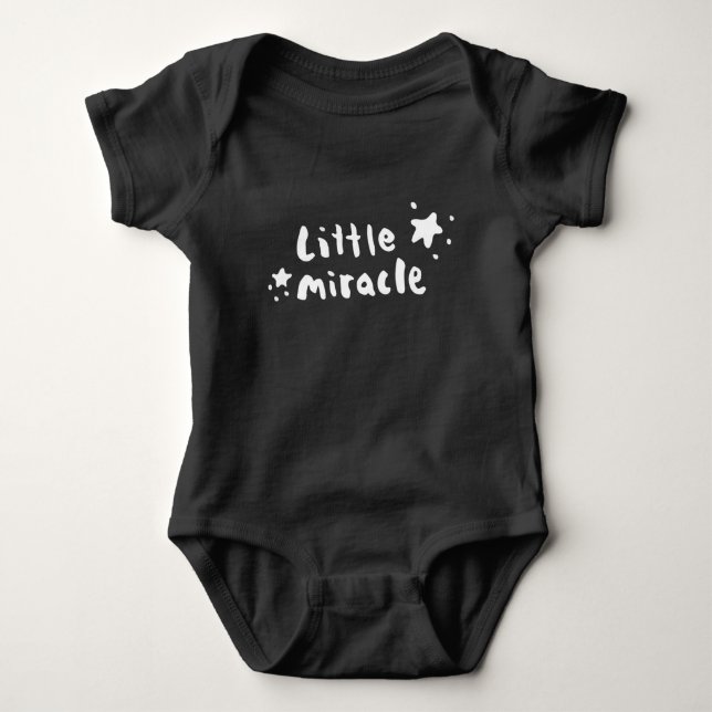 Body Para Bebé Pequeño milagro (Anverso)