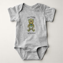 Pequeño Milagro Fancy Bear Baby Bodysuit
