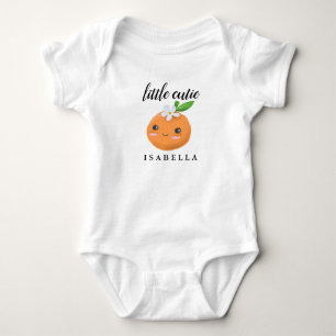 Body Para Bebé Pequeño Naranja dulce  Chica de fruta