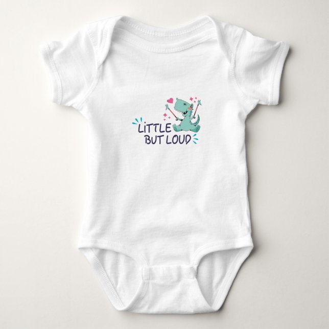 Body Para Bebé Pequeño pero fuerte (Anverso)