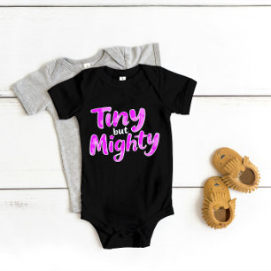 Body Para Bebé "Pequeño pero poderoso" Valiente