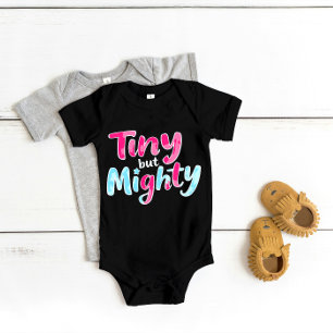 Body Para Bebé "Pequeño pero poderoso" Valiente