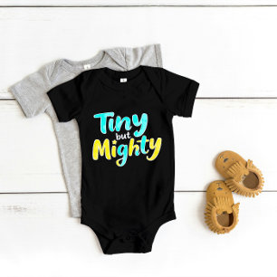 Body Para Bebé "Pequeño pero poderoso" Valiente