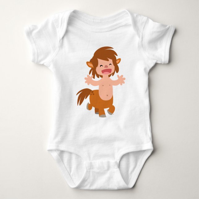 Body Para Bebé Pequeño Personalizado Centaur Baby Appartal (Anverso)
