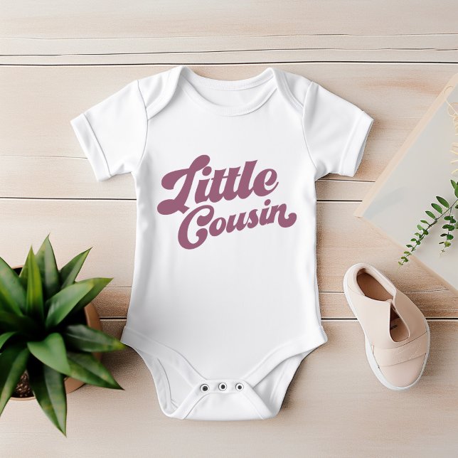Body Para Bebé Pequeño primo lindo | Familia Purple Mating (Subido por el creador)