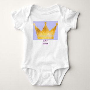 Body Para Bebé Pequeño príncipe para el diseño lindo de la corona