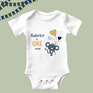 Body Para Bebé Pequeño ratón de corte