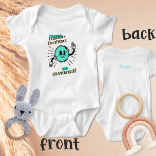 Body Para Bebé Pequeño rugido, gran personalidad traje de bebé