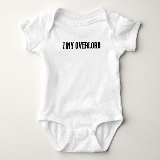Body Para Bebé Pequeño Señor (Anverso)