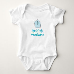 Body Para Bebé Pequeño Sr. Handsome, regalo lindo, Personalizado 