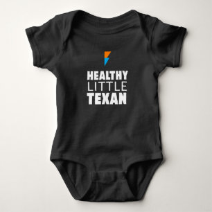 Body Para Bebé Pequeño Texan sano - negro