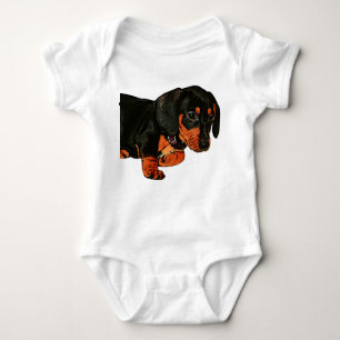 Body Para Bebé Pequeño traje de bebé de diseño de Dachshund