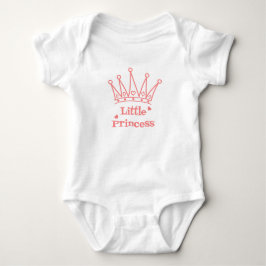 Body Para Bebé Pequeño Traje de Bebé Princesa – Encanto Real