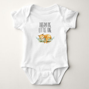 Body Para Bebé Pequeño un Fox grande ideal Babygrow