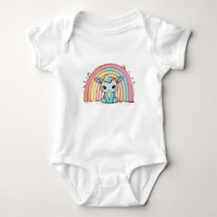 Body Para Bebé Pequeño unicornio dulce