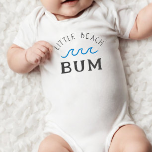 Body Para Bebé Pequeño Vagabundo de la Playa Bebé Niño 
