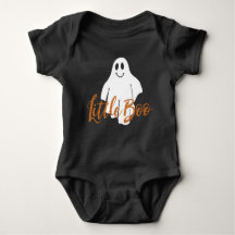 Pequeño y lindo Boo Halloween Baby Bodysuit