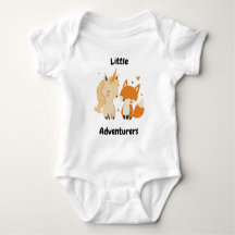 Pequeños aventureros unicornio y zorro amigos lind
