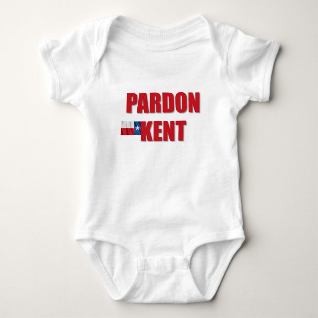 Body Para Bebé Perdon Kent (Anverso)