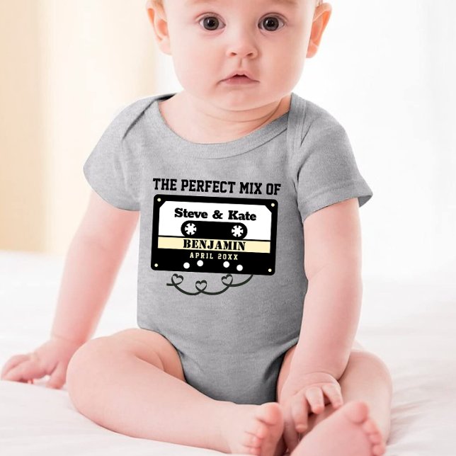 Body Para Bebé Perfecta mezcla personalizada de mamá y papá (Subido por el creador)