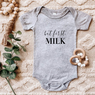 Body Para Bebé Pero el primer té de leche