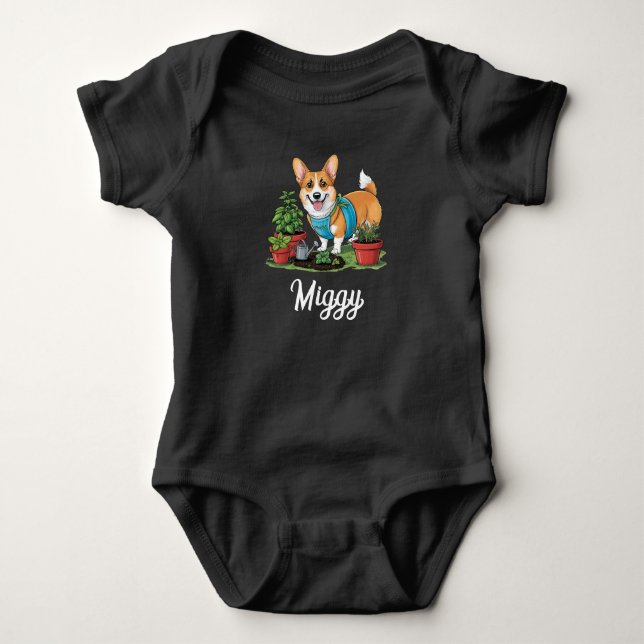 Body Para Bebé Perrito Adorable (Anverso)