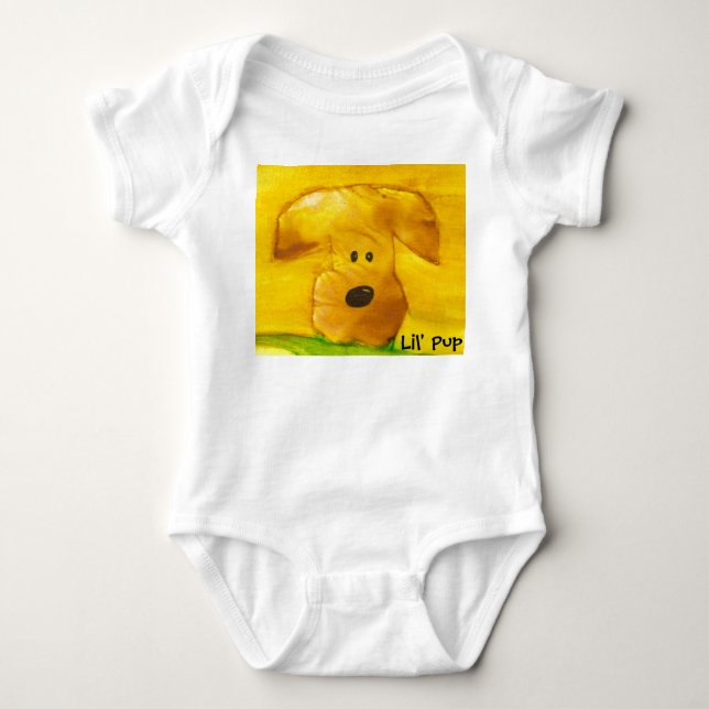 Body Para Bebé Perrito de Lil (Anverso)