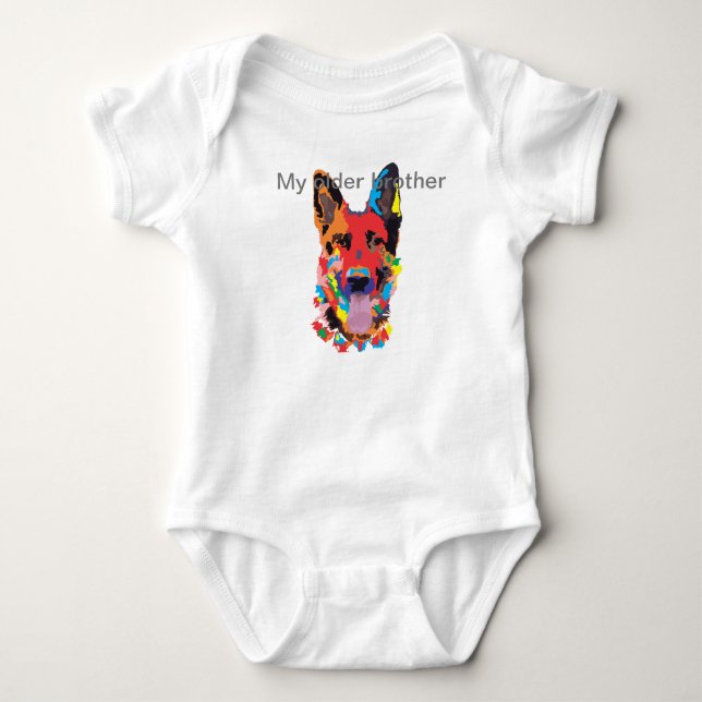 Body Para Bebé perro (Anverso)