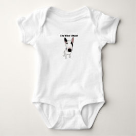 Body Para Bebé Perro adorable hace lo que quiere