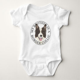 Body Para Bebé Perro Border Collie Hermano Mayor